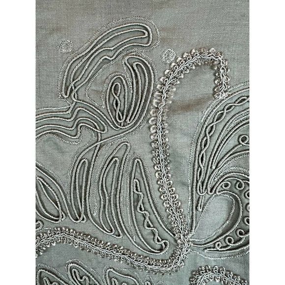 SUZELLE vintage beaded embroidered unlined elegant jacket cardigan size 14 - Picture 7 of 8